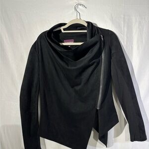 Vigoss Women's Black Leather Jacket